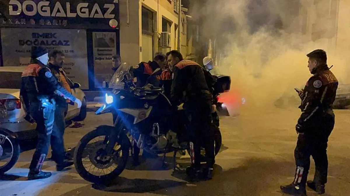 Polisten kaçarken kaza yaptı: 2’si polis 4 yaralı