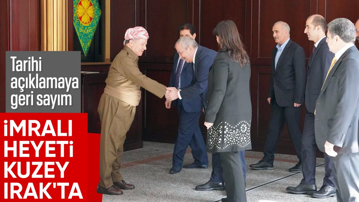 SON DAKİKA! DEM Parti İmralı heyeti Kuzey Irak’ta