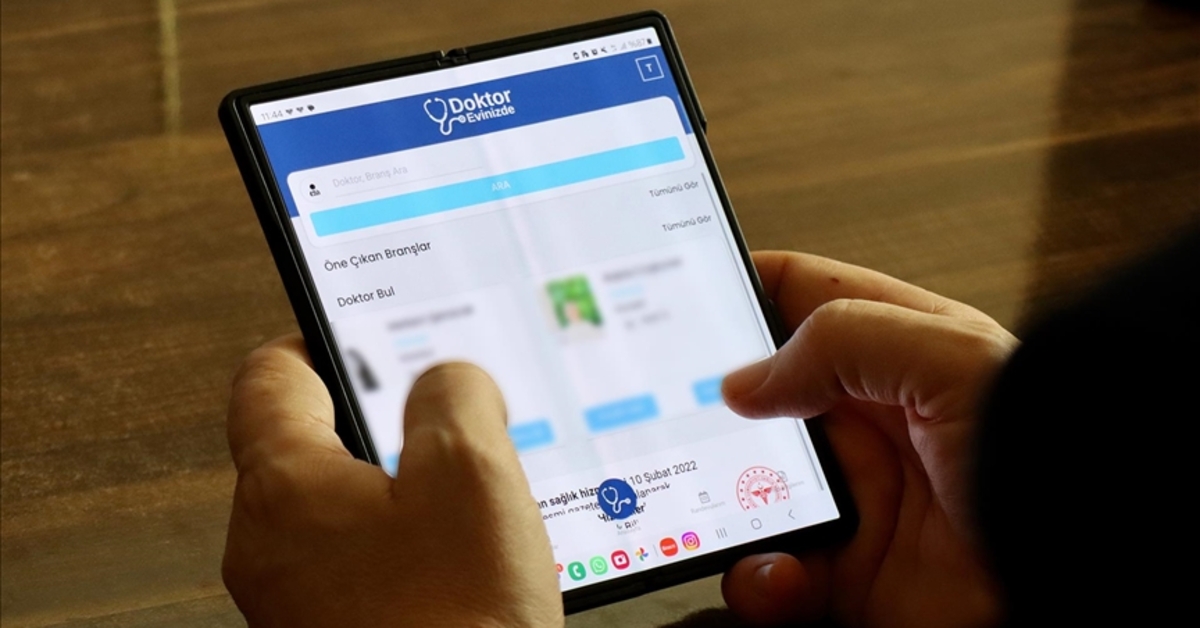 Sağlık Bakanlığı onaylı uygulamayla doktorlar hastalarını uzaktan tedavi edebilecek